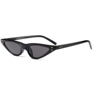 New! THIN RETRO TINY CAT EYE STEAMPUNK SUNGLASSES